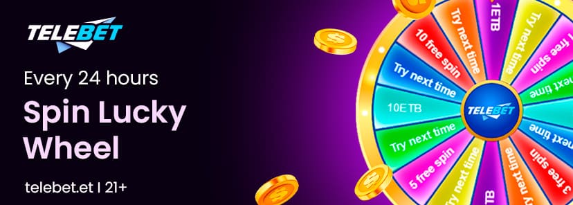 Lucky Wheel Promotion Telebet