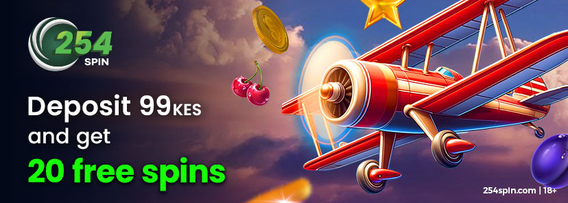 First Deposit Free Bonuses 254Spin Kenya