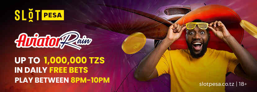 Aviator Rain SlotPesa New Promotion Image in Afrika Bet