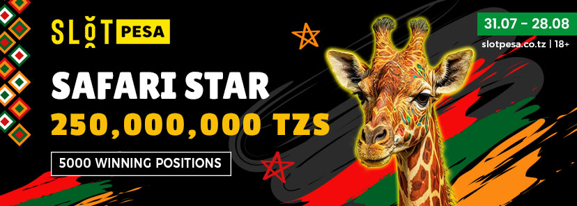 Safari Star Tournamanet SlotPesa Image Afrika Bet