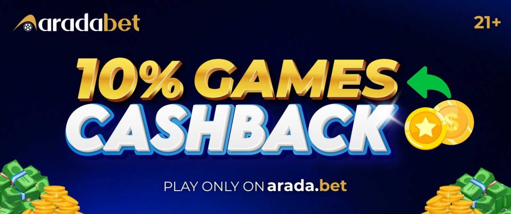Arada Bet Cashback Bonus | Afrika Bet Review 10% Games Cashback Bonus in Arada Bet! Afrika Bet Review!