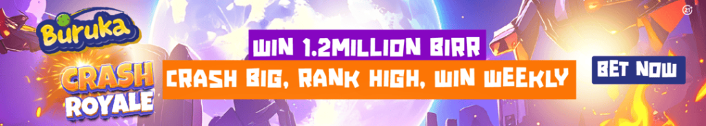 Buruka Crash Royale Promotion image Betika - Afrika Bet Review