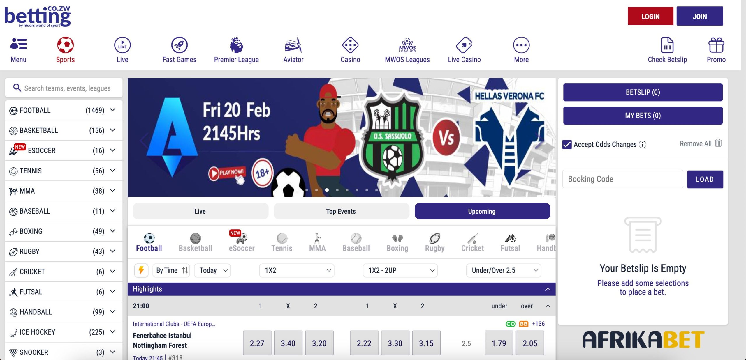 Betting Co ZW - Homepage