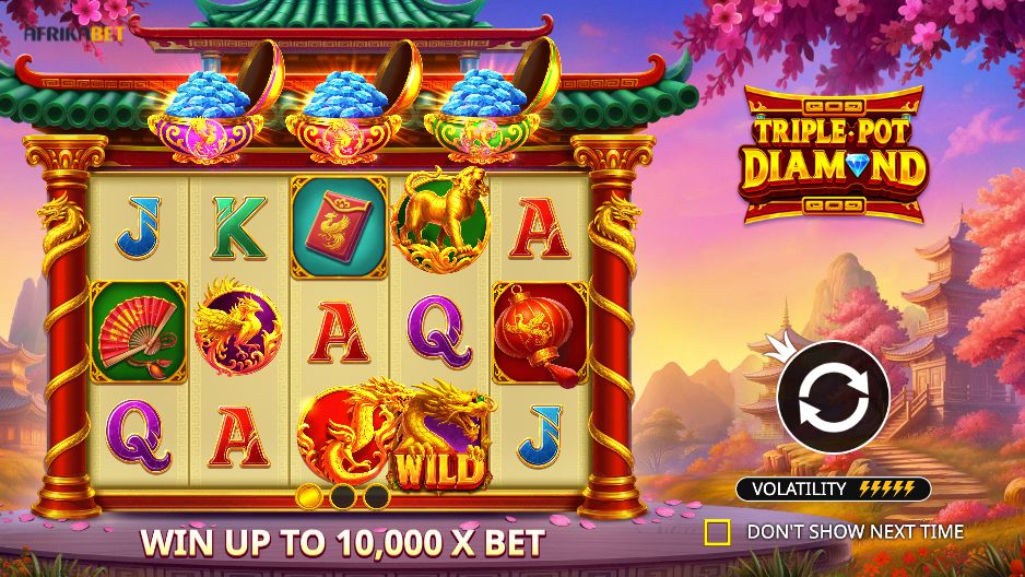 Triple Pot Diamond - Afrika Bet