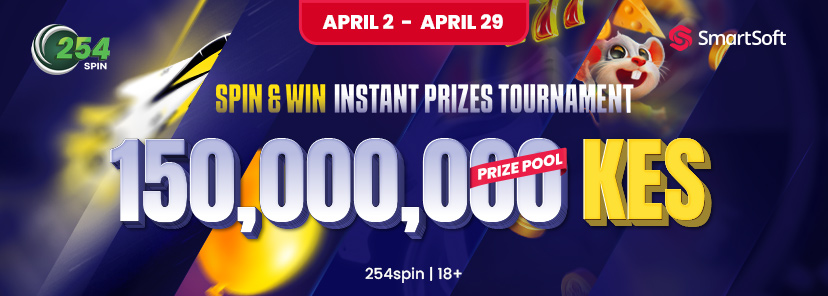 Spin & Win Tournament Image in 254Spin