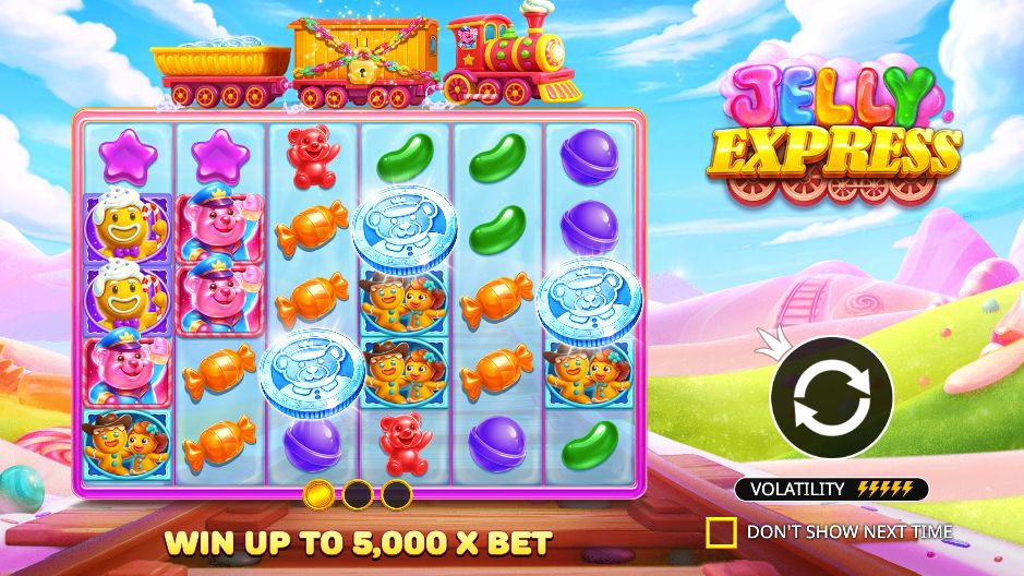 Jelly Express slot gameplay