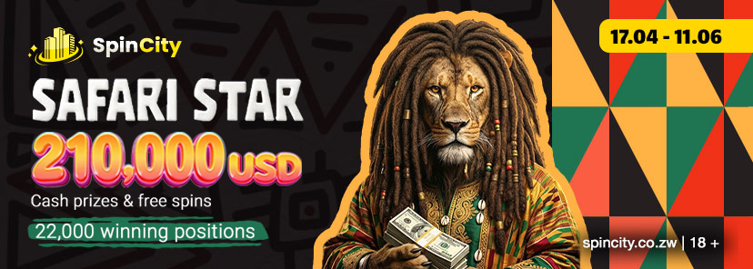 Safari Star Tournament - SpinCity Zimbabwe
