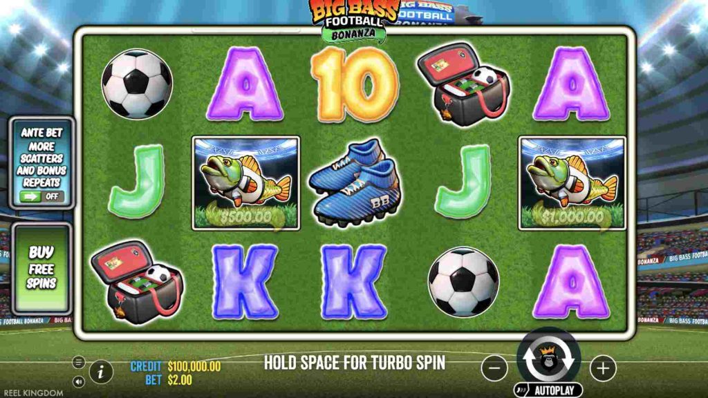 Big Bass Football Bonanza Slot Features