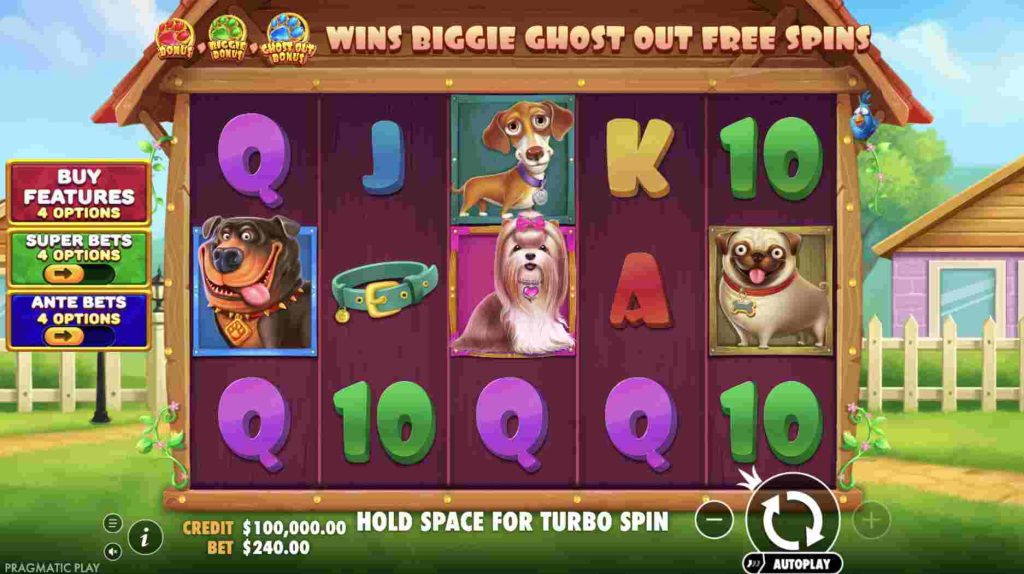 The Big Dog House slot features