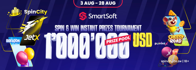 Spin & Win Smartsoft- SpinCity ZW Tournaments